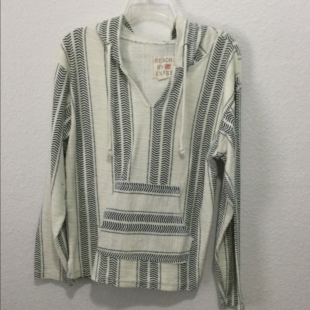 Beach By Exist V-Neck Hoodie